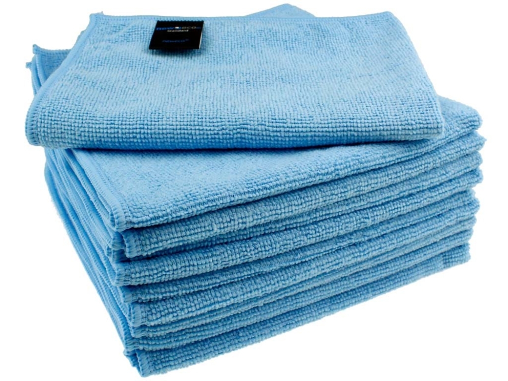 Microvezeldoek standaard blauw 40x40cm